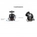 Leofoto Tabletop Tripod MT-03 + MBH-19 Ballhead
